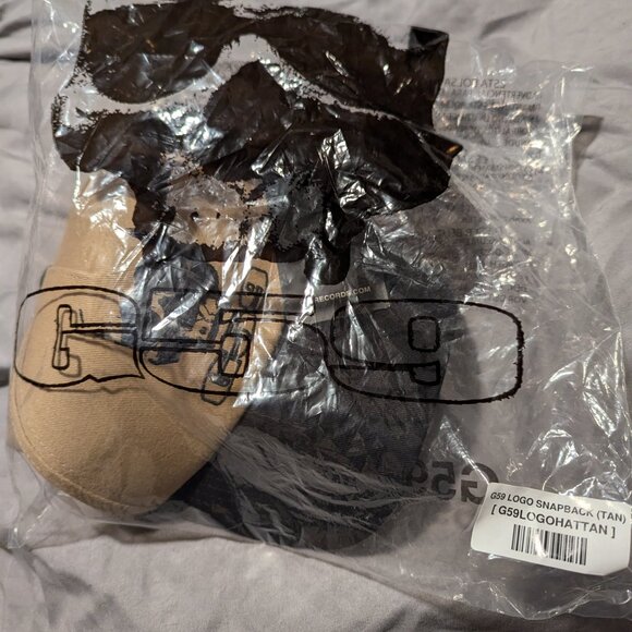 G59 snapback cap hat tan - Picture 2 of 2